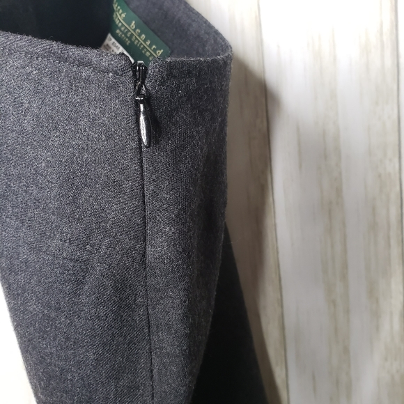 Vintage Harve Benard Skirt A-Line 100% Wool Women's Size 6 Petite Gray - Picture 7 of 9